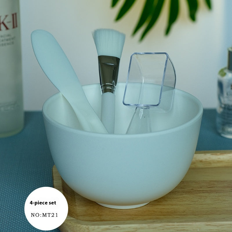 Silicone Mask Bowl and Brush Set for Face Makeup & Skincare