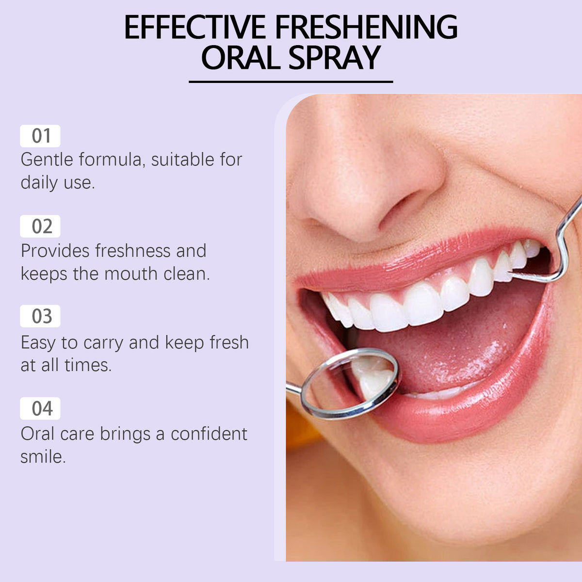 Gentle Care Gum Oral Odor Removal Brightening Teeth