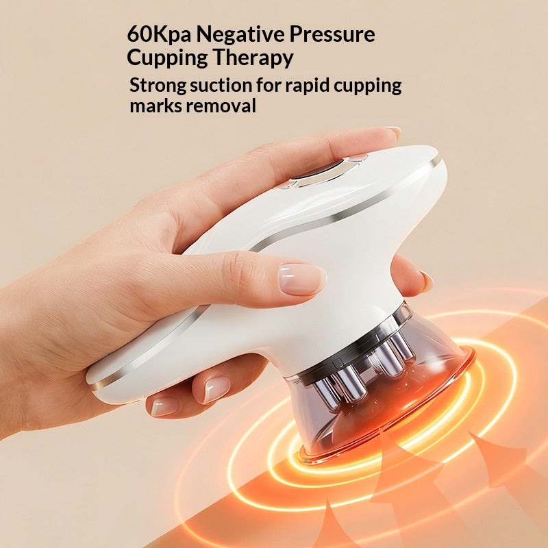 Full-Body Electric Massager with USB Charging and Multiple Speed Settings