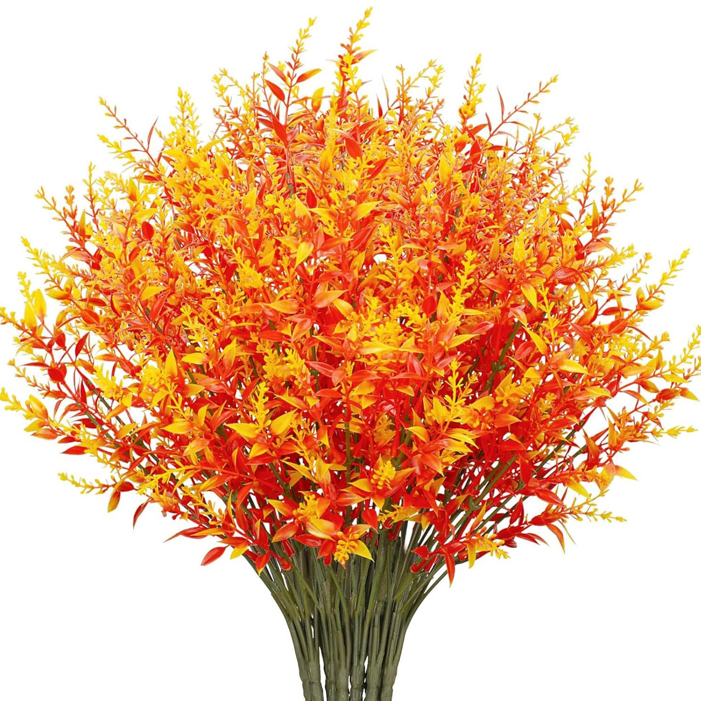 Autumn Artificial Flowers for Home Garden Outdoor Decor - Fake Faux Floral Arrangements