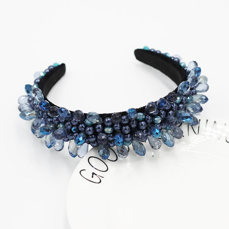 Plaid Acrylic Headband – Fashion Style