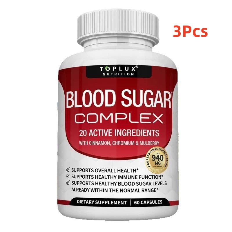 Blood Glucose Support Complex Capsules