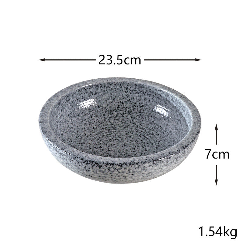 Large Porcelain Kitchen Bowl with Multiple Sizes - Household Home Storage