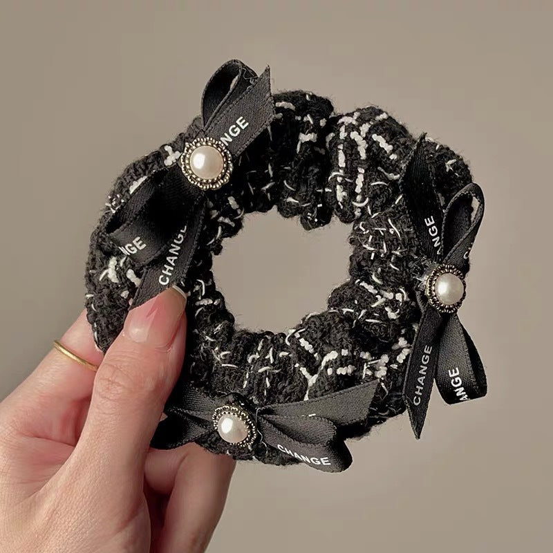 Summer Sweet Lace Scrunchie Hair Tie - Elegant Floral Hair Accessory