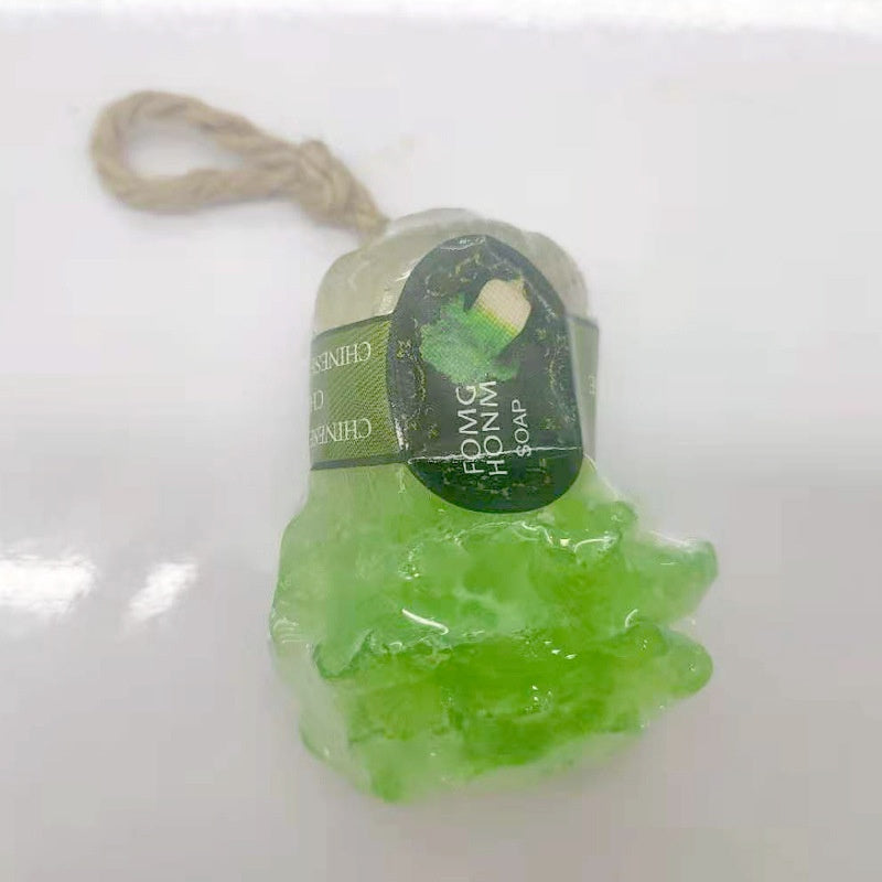 Fruit-Shaped Essential Oil Handmade Soap - Melon, Bath & Face Wash