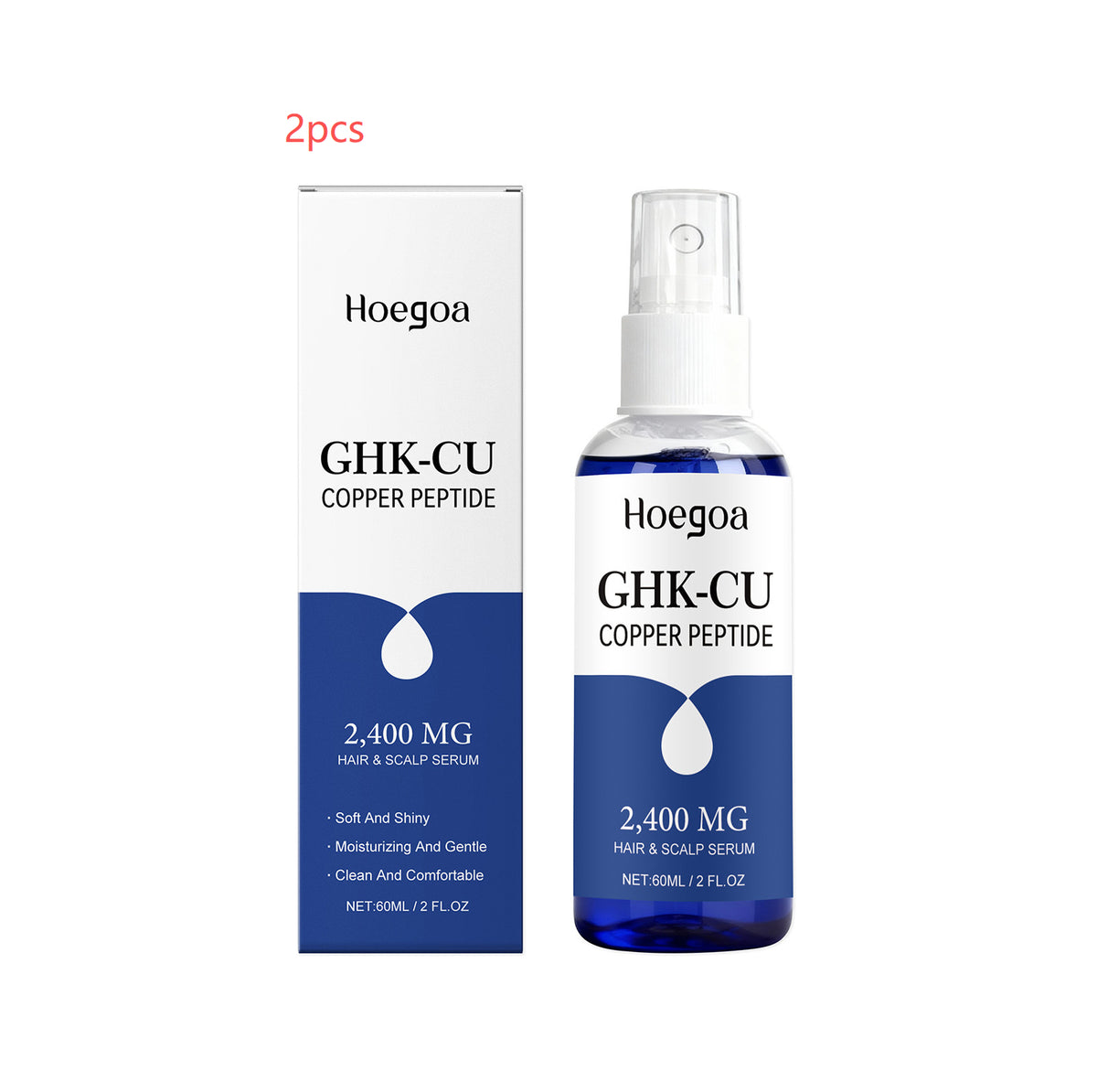 Copper Peptide Hair and Scalp Serum, 60ml