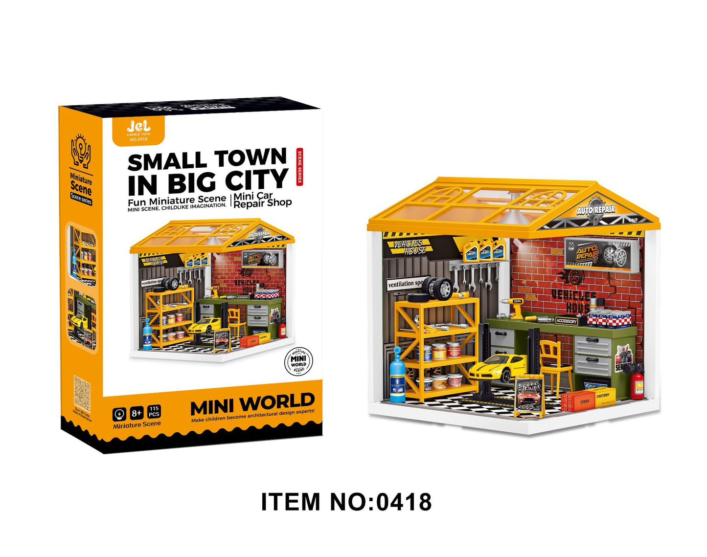 Educational Building Toy Set for Children - DIY Scene Playset