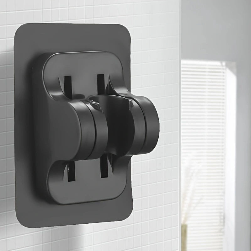 No-Drill Shower Holder for Shower Head - Wall Mount Bathroom Accessory