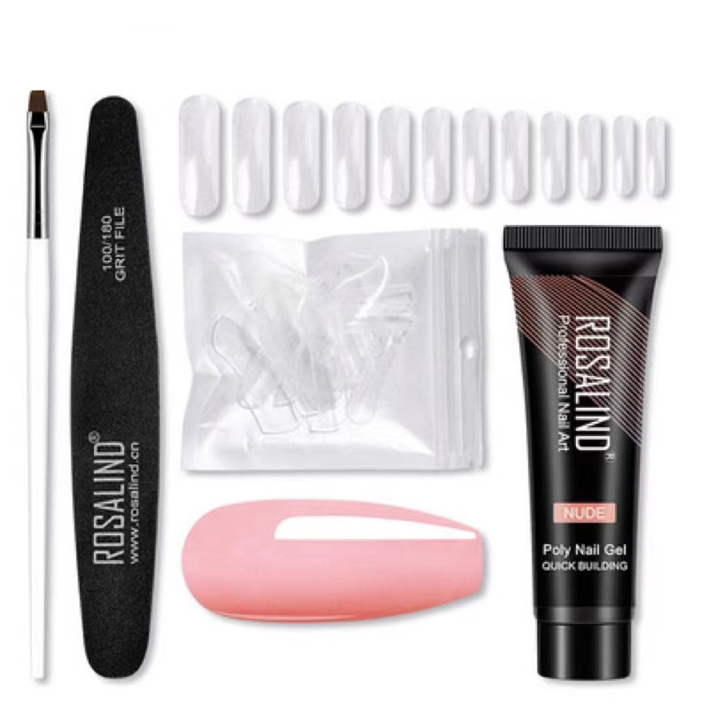 Poly Nail Gel Extension Kit for Manicure
