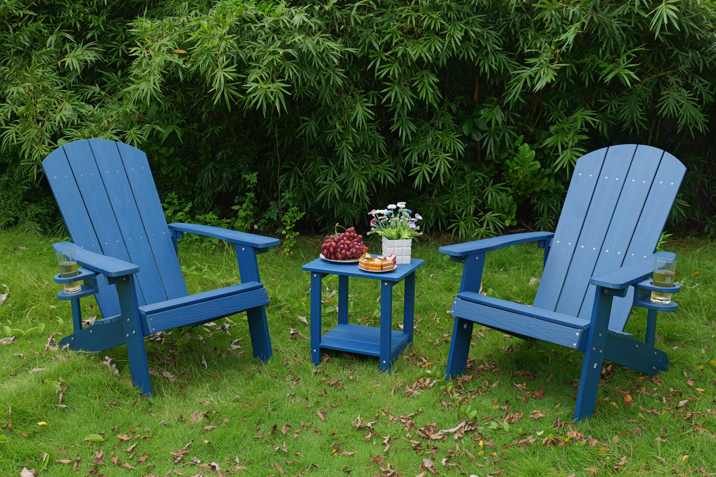 2-Piece All-Season Outdoor Lounge Chairs Perfect For Patio Chats &