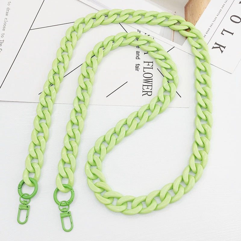 Acrylic Chain Mobile Phone Charm Bag Accessory Handmade Decor
