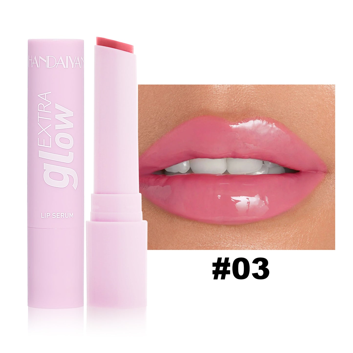 Moisturizing Solid Lip Gloss Water Light Mirror Lipstick - Hydrating & Long-Lasting