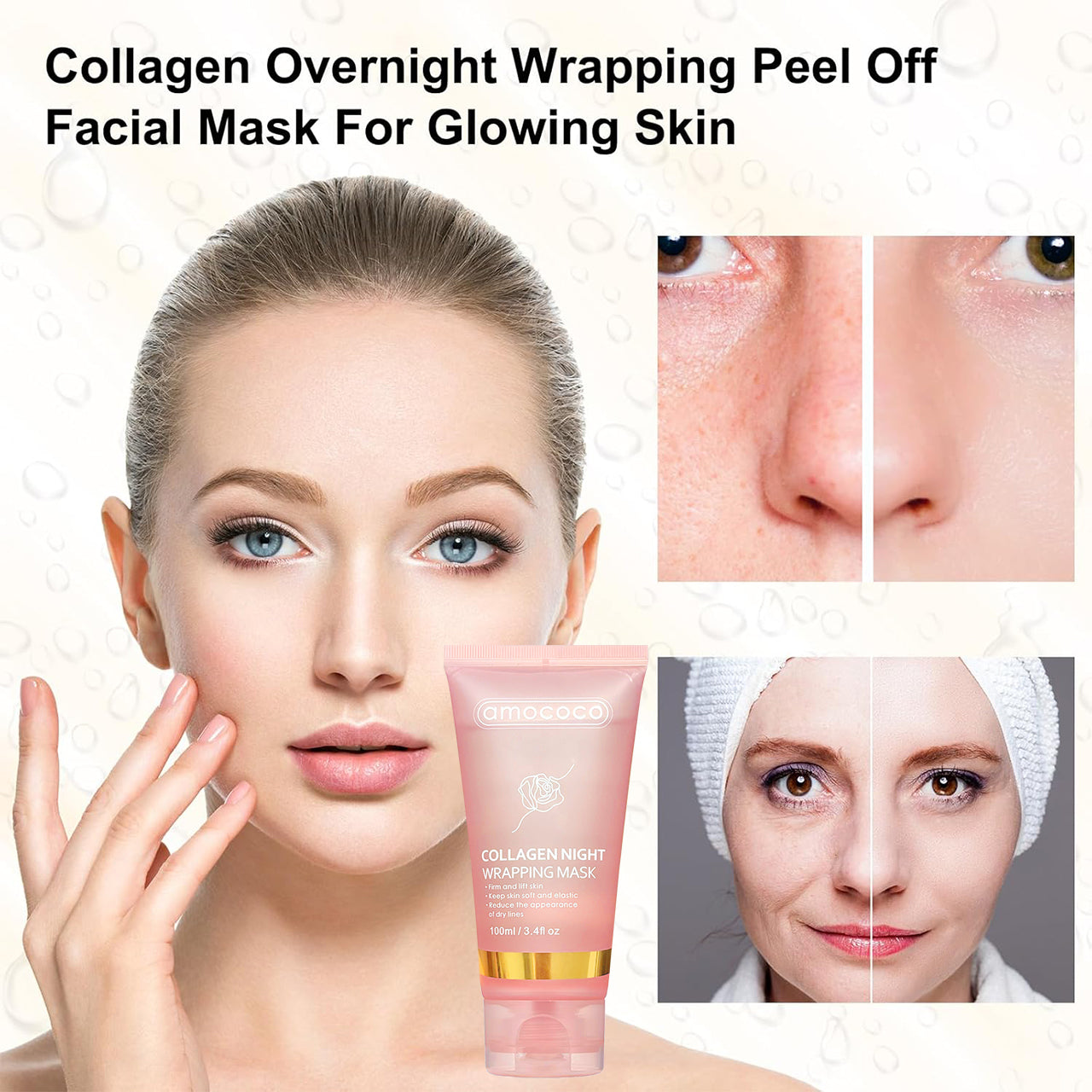 Collagen Night Wrapping Mask - Firming & Hydrating Overnight Facial Care