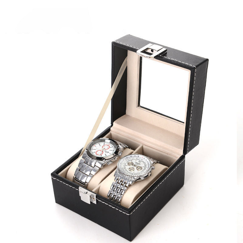 Jewelry & Watch Storage Box Glass Display Case Multiple Variants