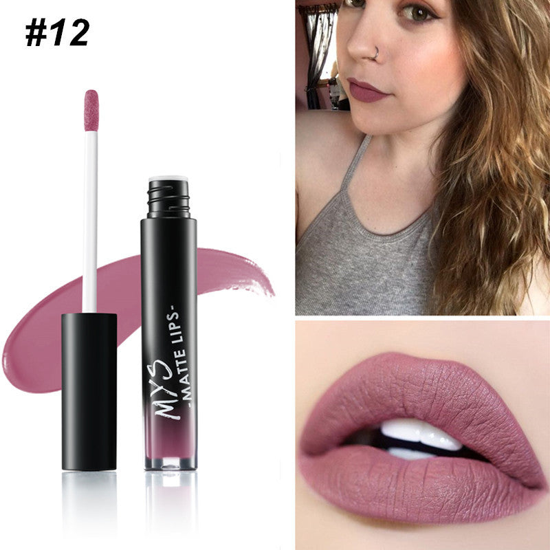 Multi-Color Long-Lasting Moisturizing Lipstick & Lip Gloss Set - No Stain