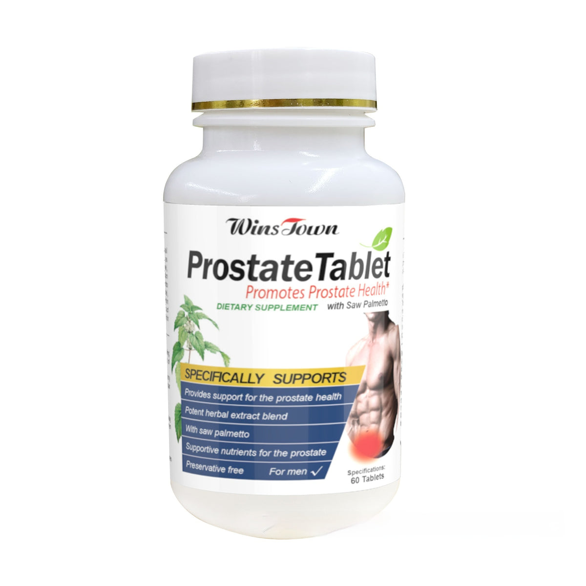 Detox & Cleanse Supplement Tablets - 60 Count Bottle