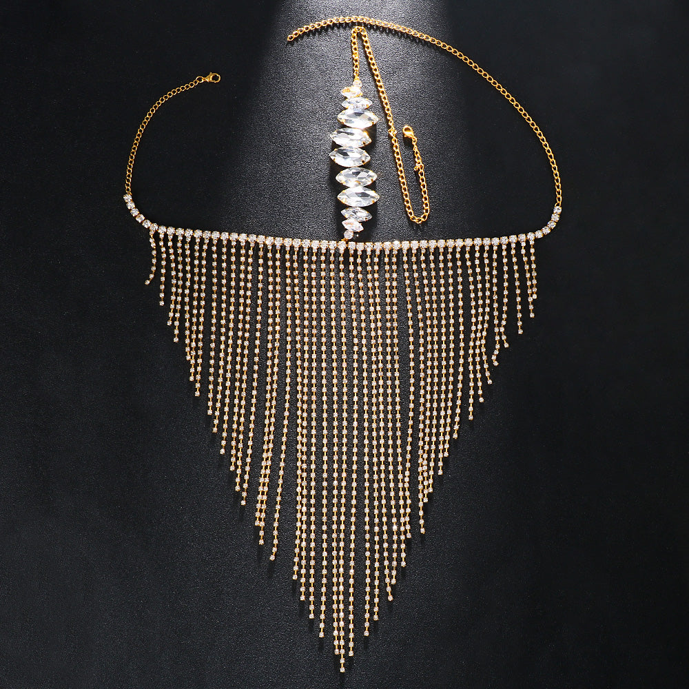 Diamond Tassel Hairpin - Multiple Colors