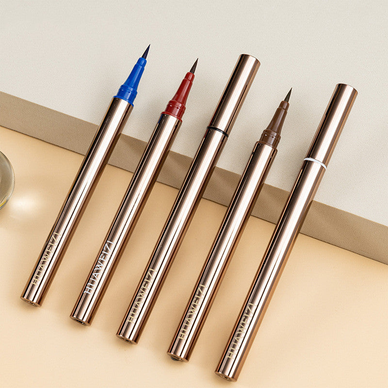 Quick Drying Non-Smudge Liquid Eyeliner Pen - Easy to Apply, Fine Tip, Multiple Colors