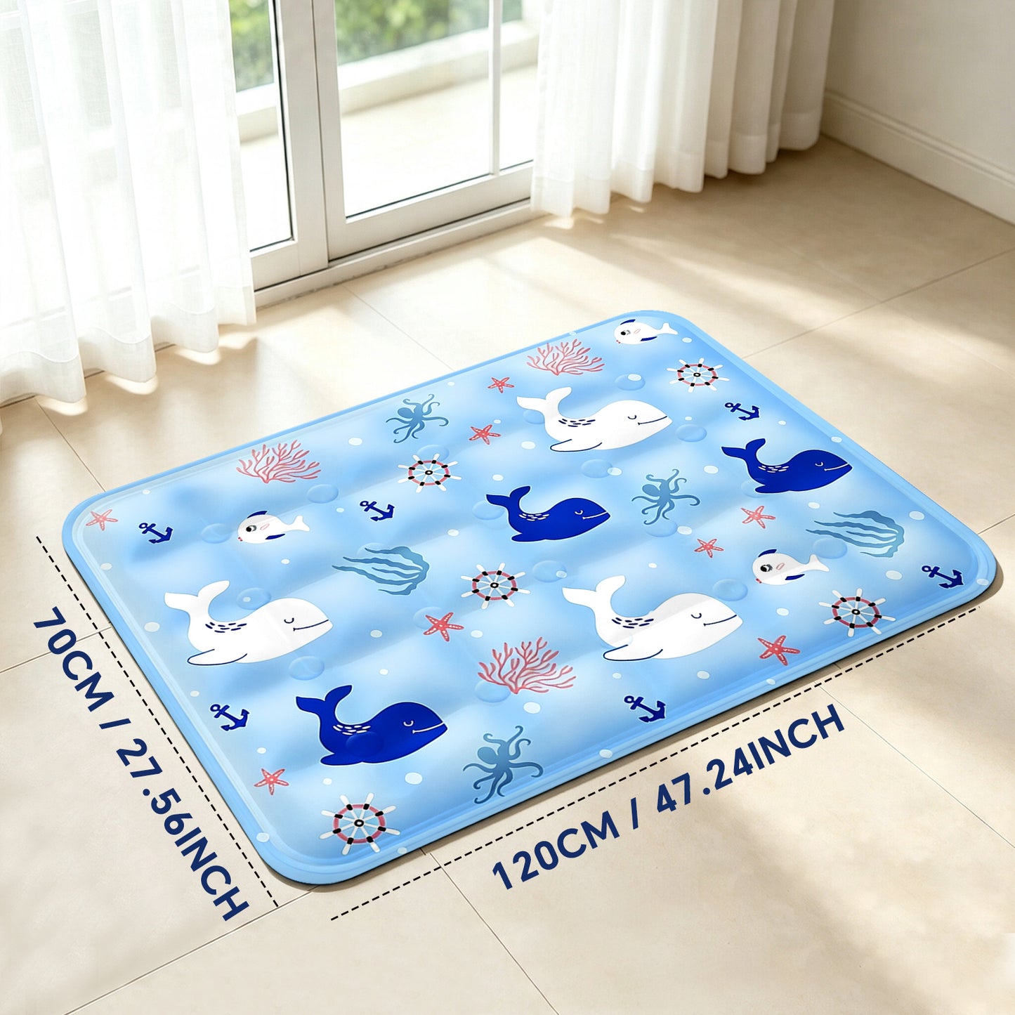 Pet Cooling Mat for Dogs Cats Underwater World Self Pickup Available