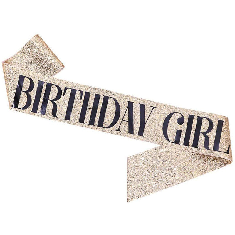 Party Crown Belt Set for Birthday Celebration - Multiple Styles