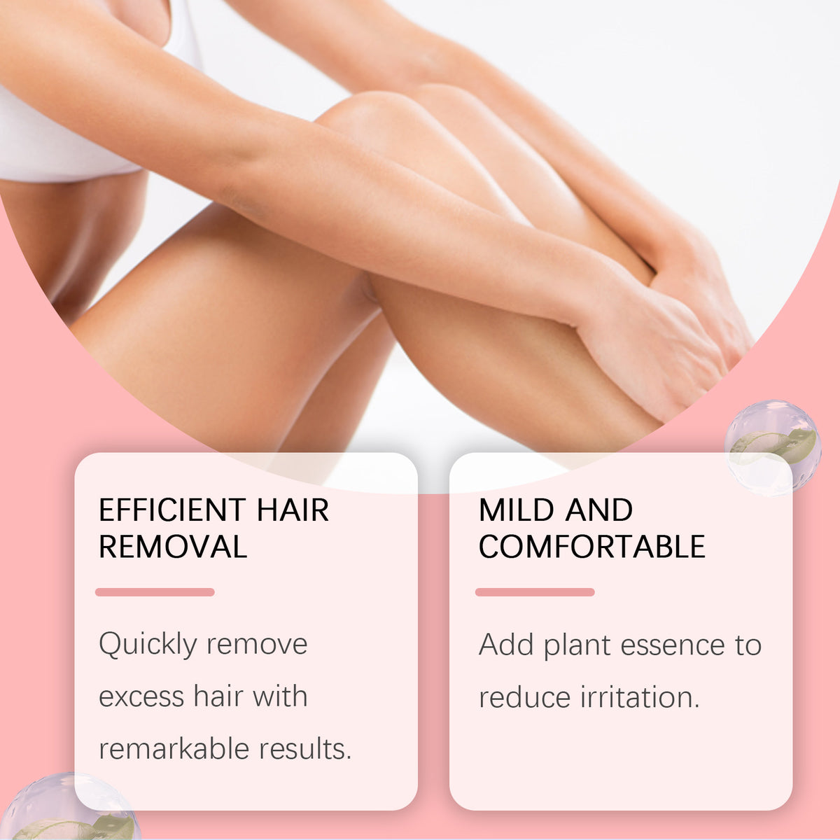 Aloe Scented Hair Removal Wax Paper - 30 Strips for Body Care