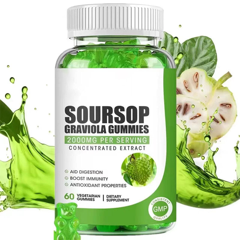 Soursop Gummies 220g - Candied Fruit Snack