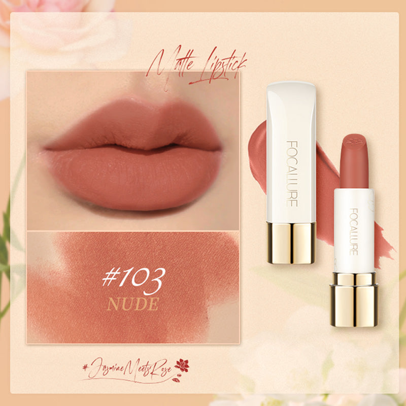 Matte Waterproof Lipstick - Long Lasting Moisturizing Lip Color