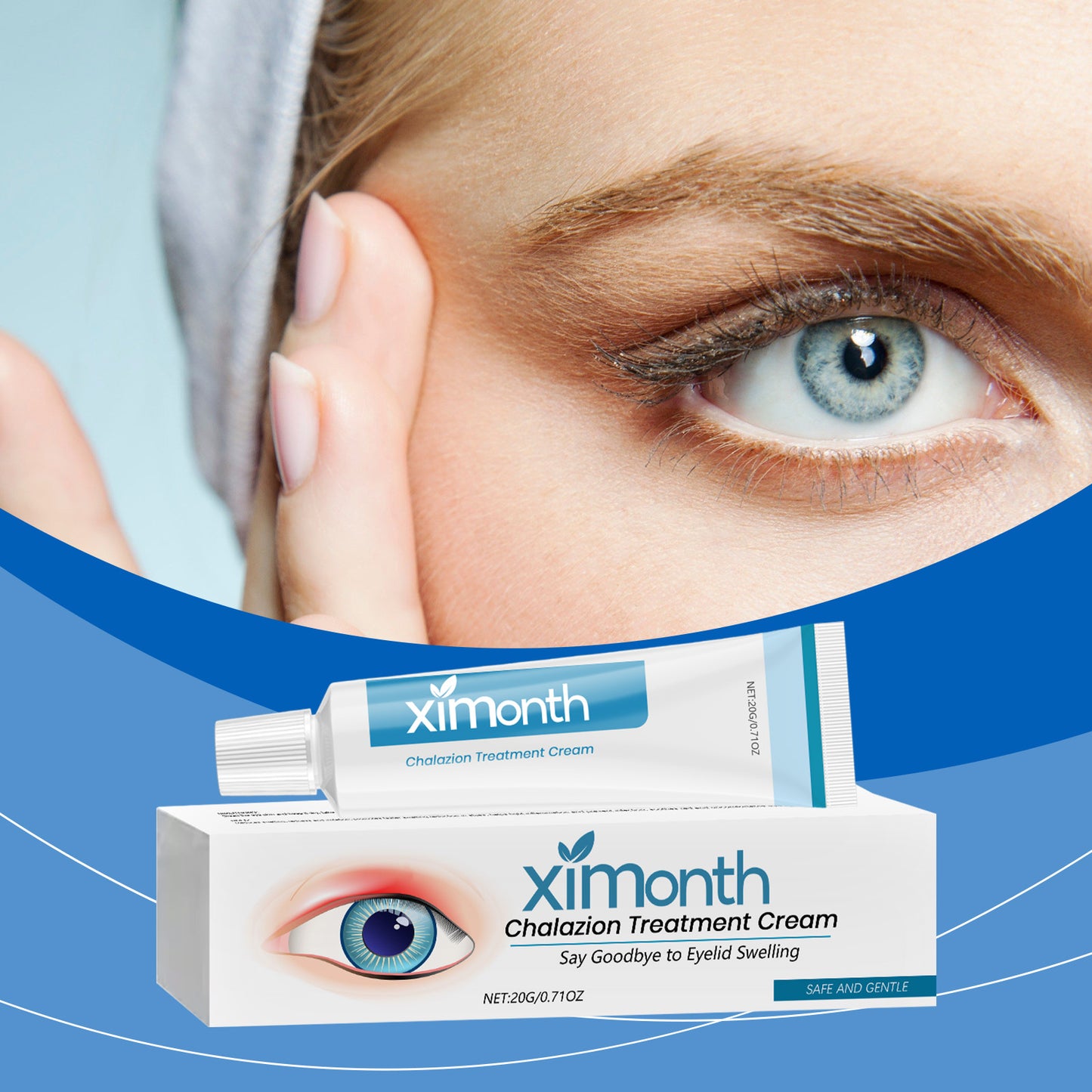 Eye Soothing Cream 20g - Gentle Eye Care for Sensitive Skin