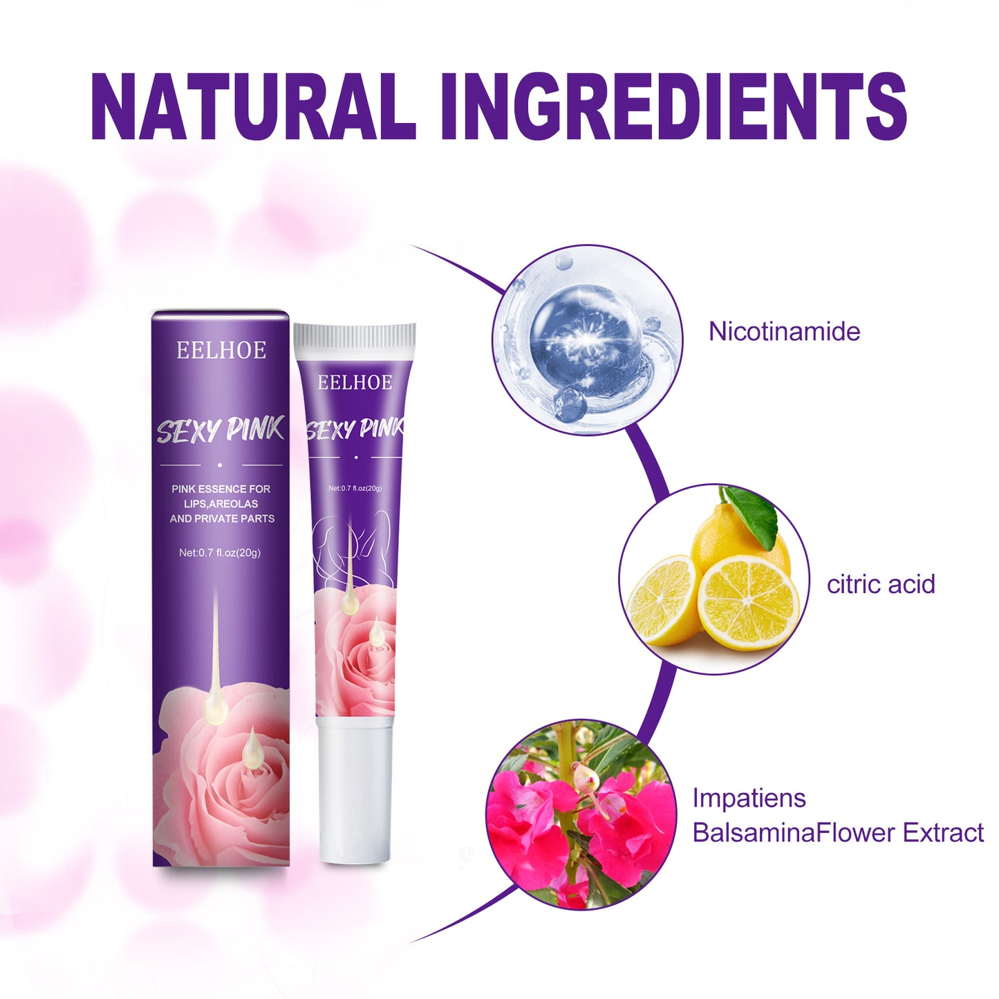 Intimate Area Brightening Cream - Melanin Removal for Lips and Skin