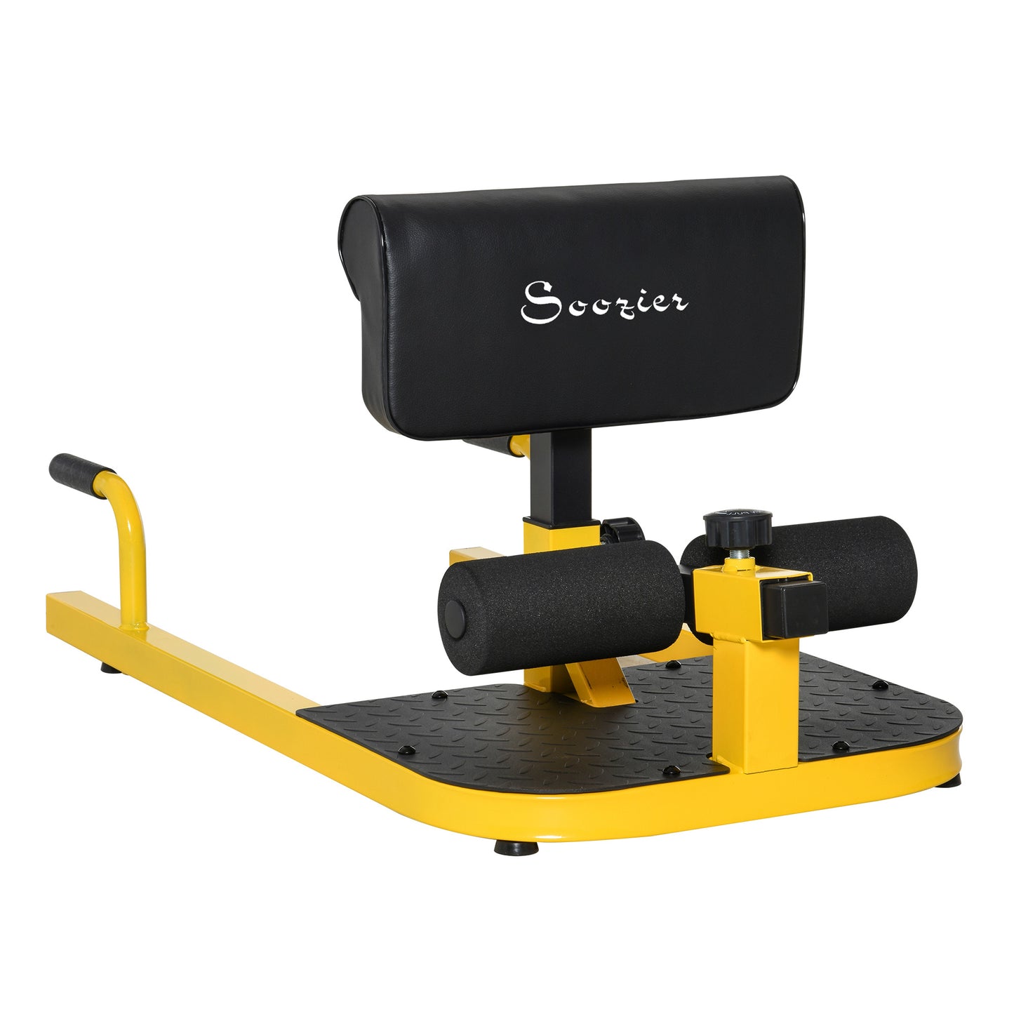 3-in-1 Push Up, Sit Up & Squat Machine - Yellow Home Gym Equipment