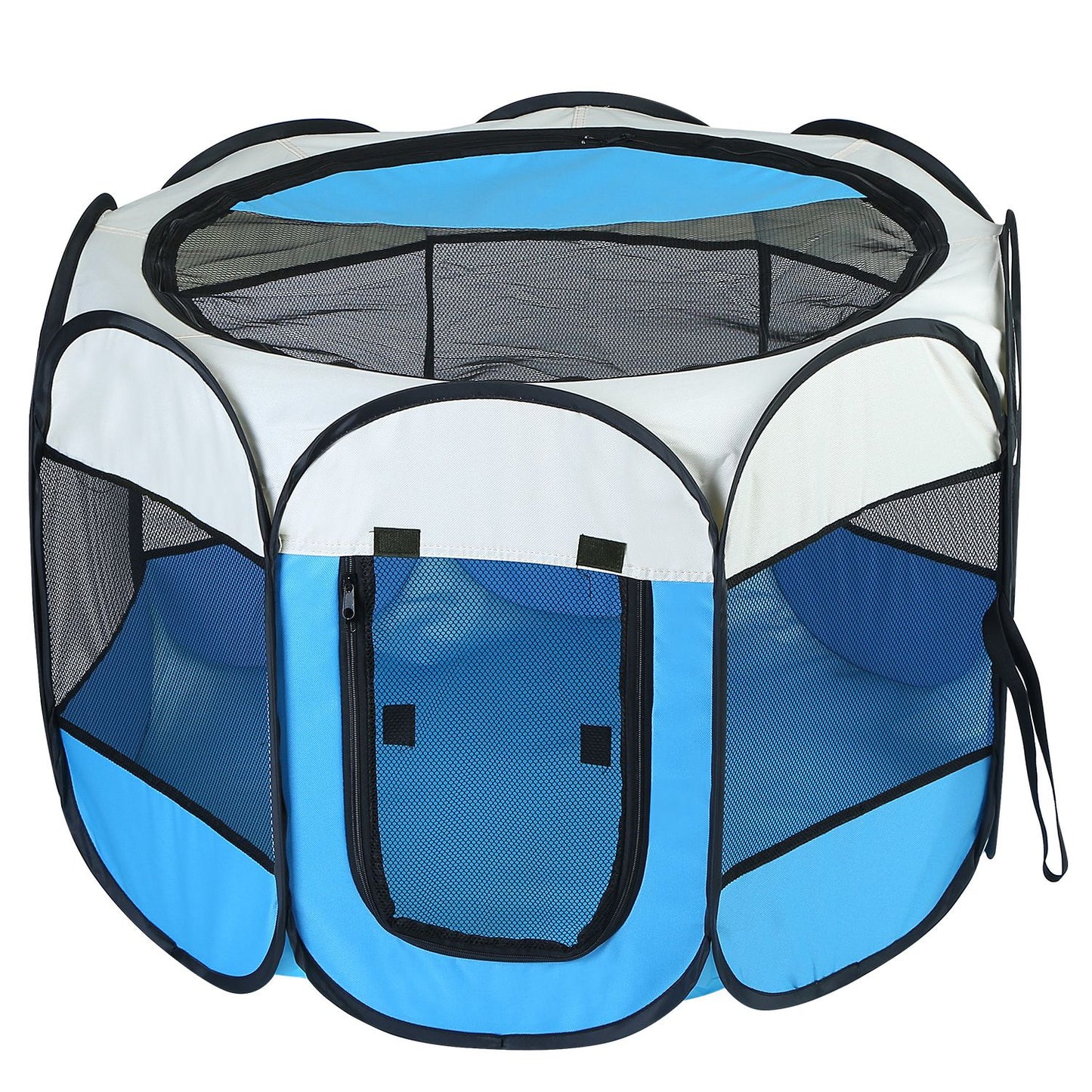 Portable Foldable Pet Tent for Dogs Cats & Small Pets - Water-Resistant Indoor Outdoor Kennel