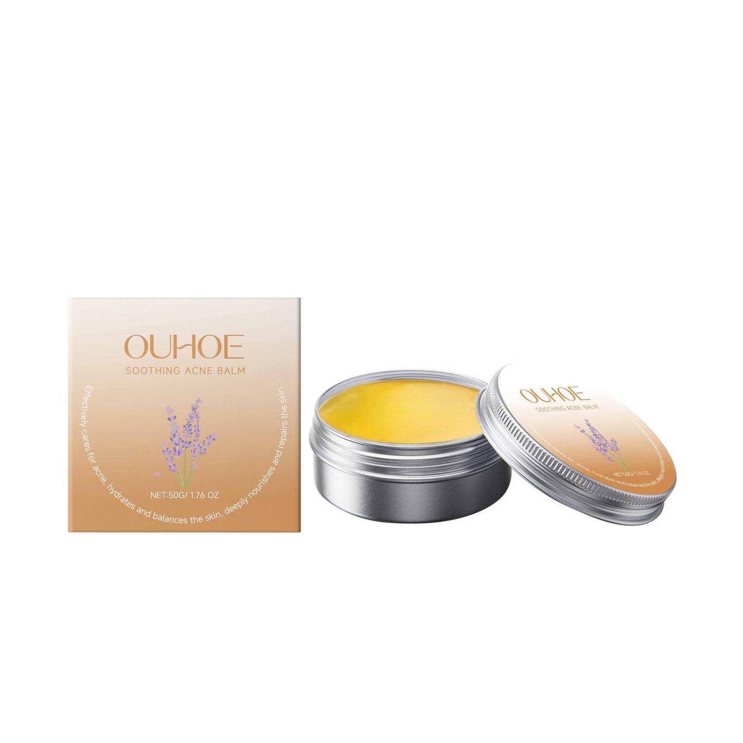 Soothing Acne Balm 50g with Lavender, Mint & Calendula | Skin Care