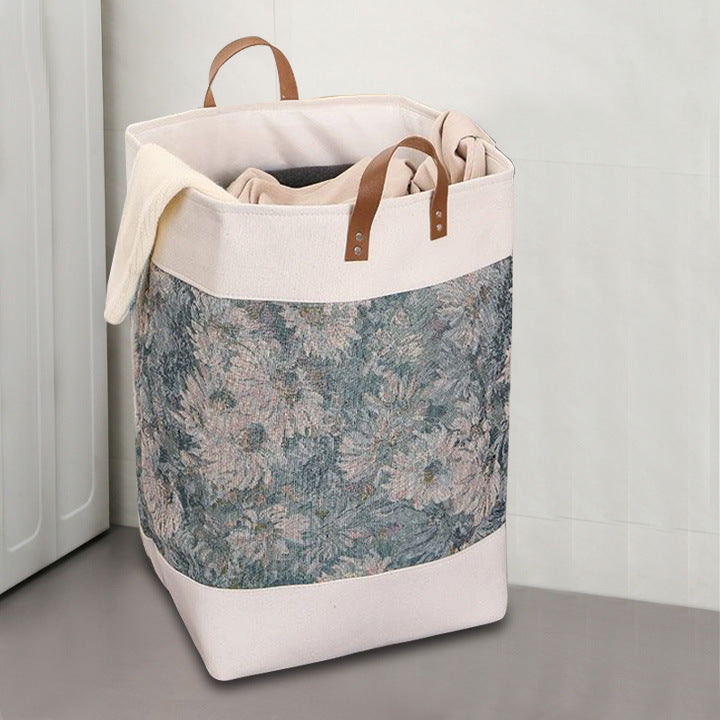 Large Fabric Storage Bag for Clothes and Home Organization - 35x35x55cm