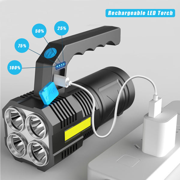 Rechargeable LED Handheld Searchlight Outdoor Work Light
