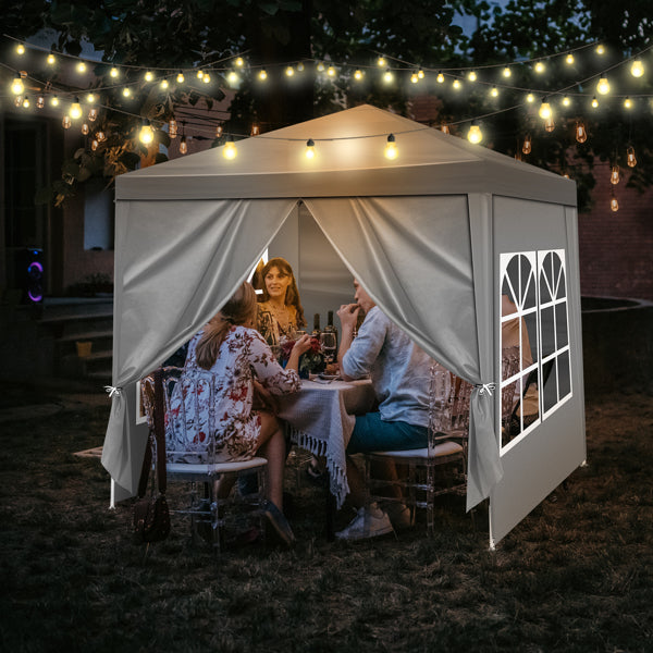 Portable Waterproof Party Tent - 6.5x6.5FT Four Sides