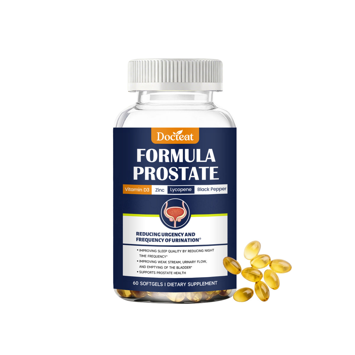 Prostate Health Support Softgels - 60 Softgels