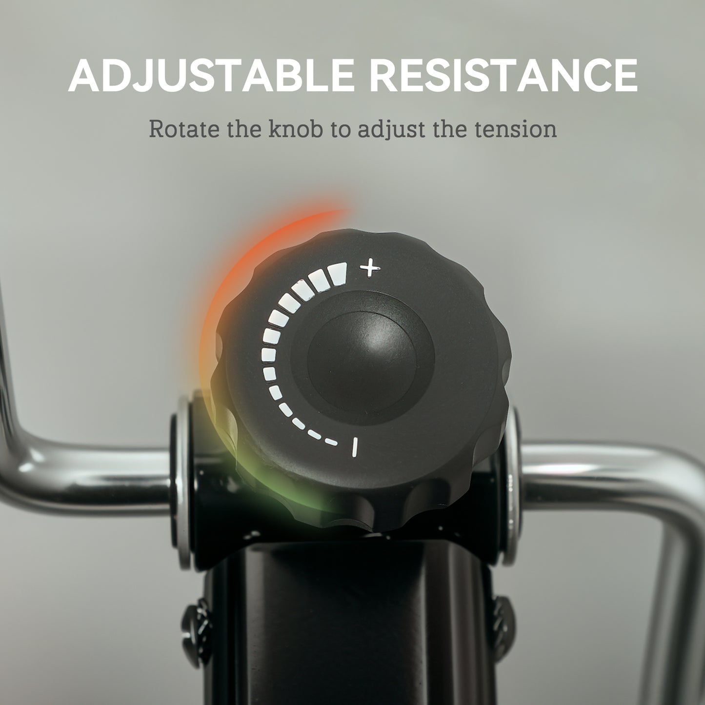 Seated Pedal Exerciser - Foldable Leg Bike with LCD Monitor