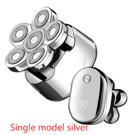 Multi-Function Electric Razor for Men with 6 Blades and Trimming Set