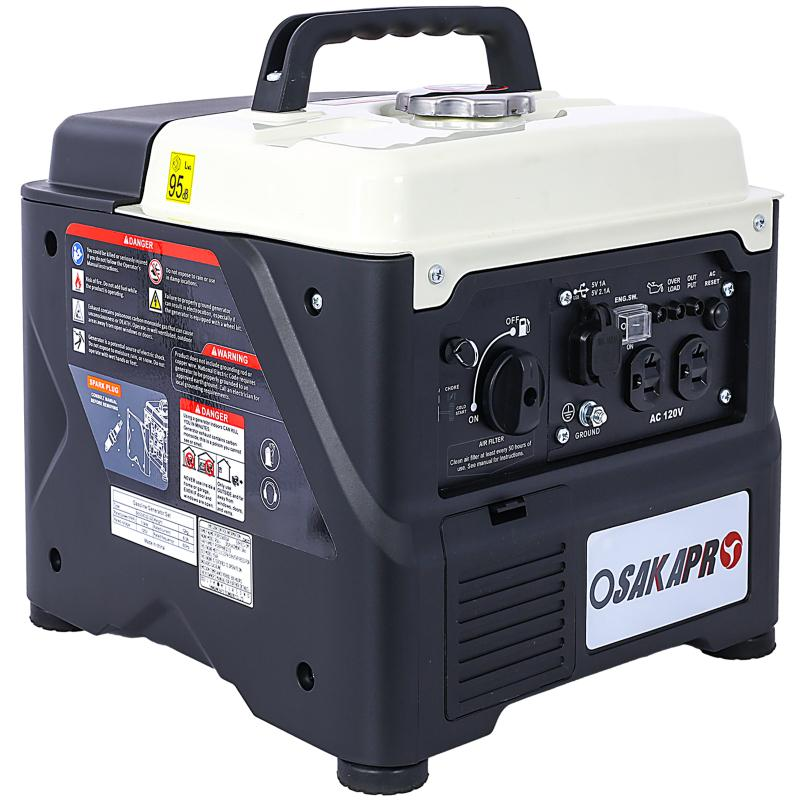Portable 1200W Inverter Generator - Ultra-Quiet & Eco-Friendly