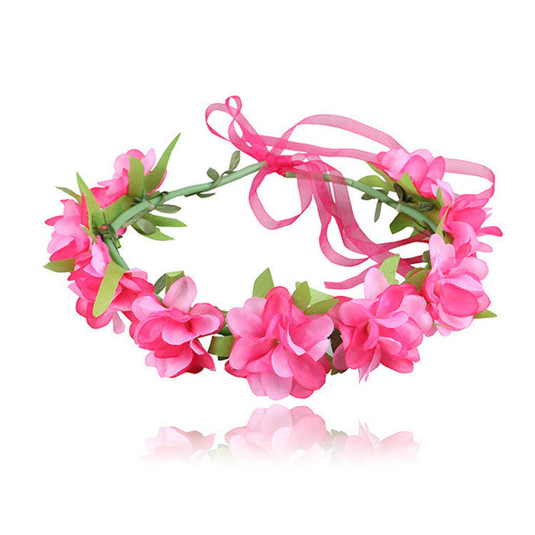 Children's Flower Hair Band - Multiple Colors