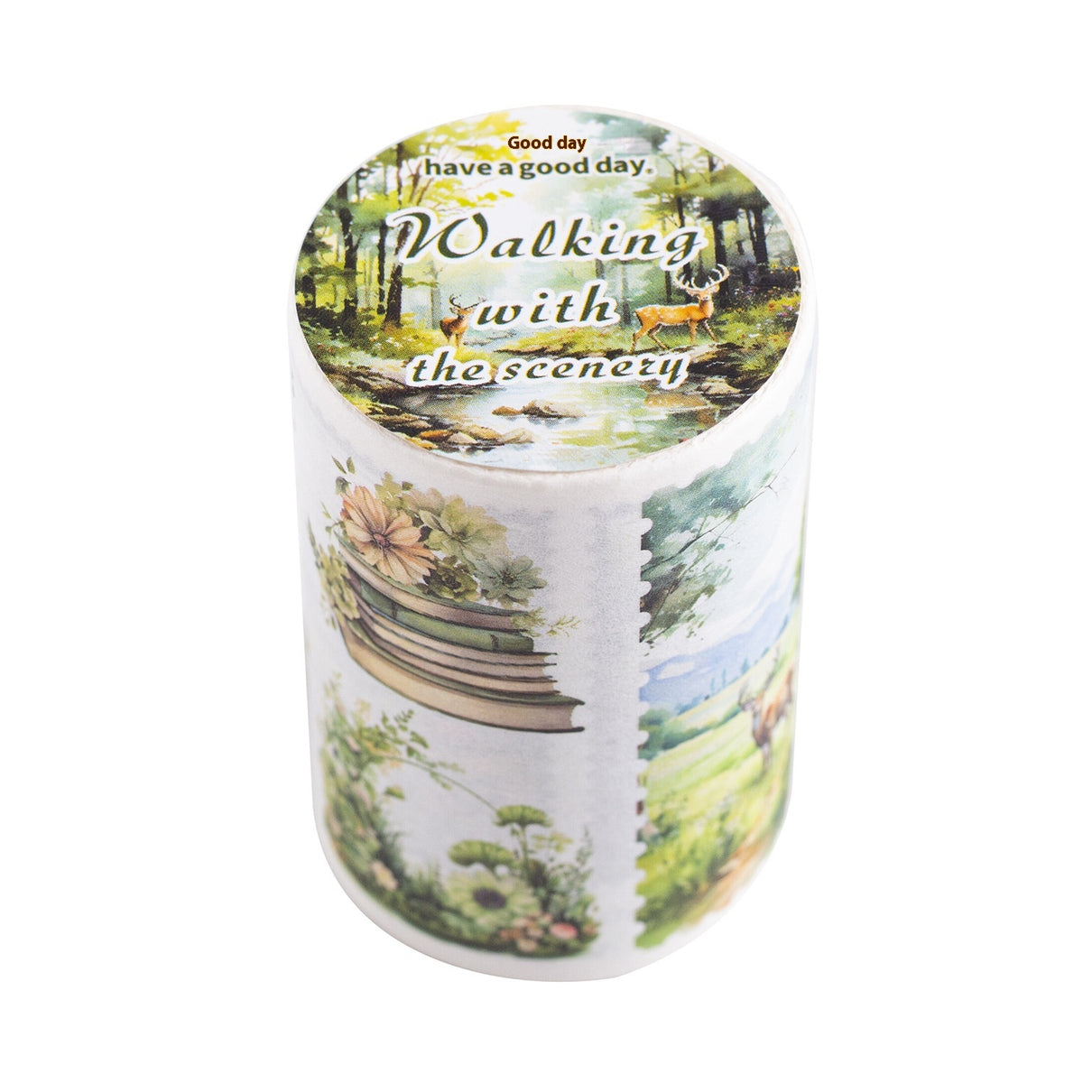 Decorative Landscape Tape Set - 6 Models for DIY Home & Garden Projects