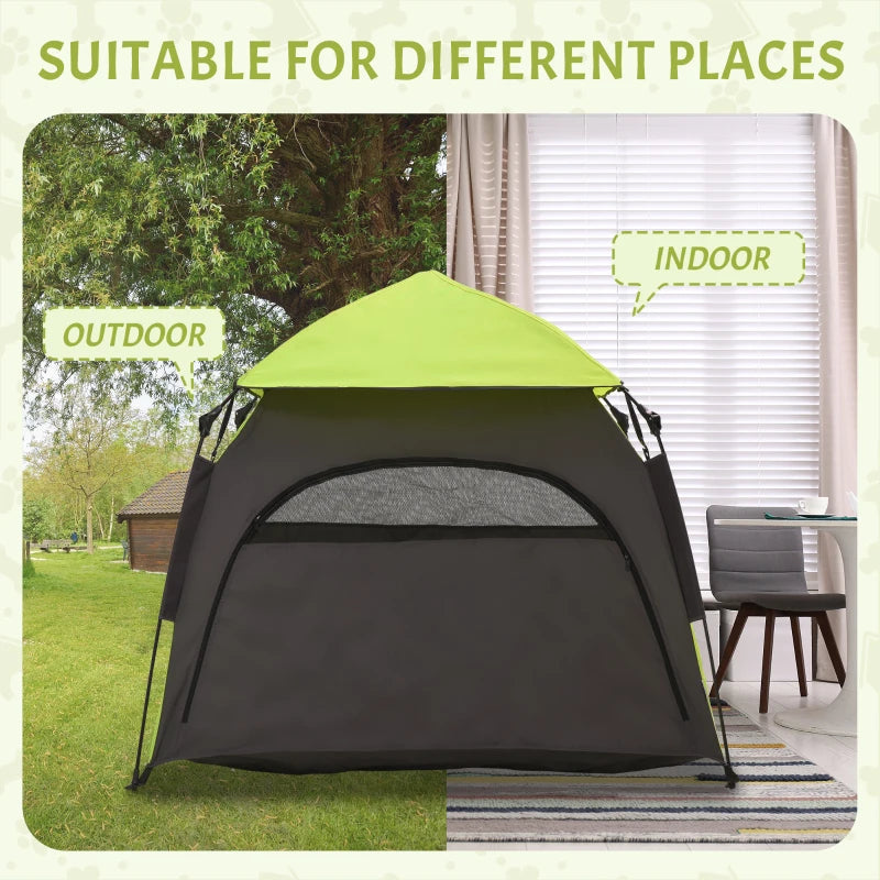 Pop-Up Dog Tent for Large & Extra Large Dogs - Portable Outdoor Shelter