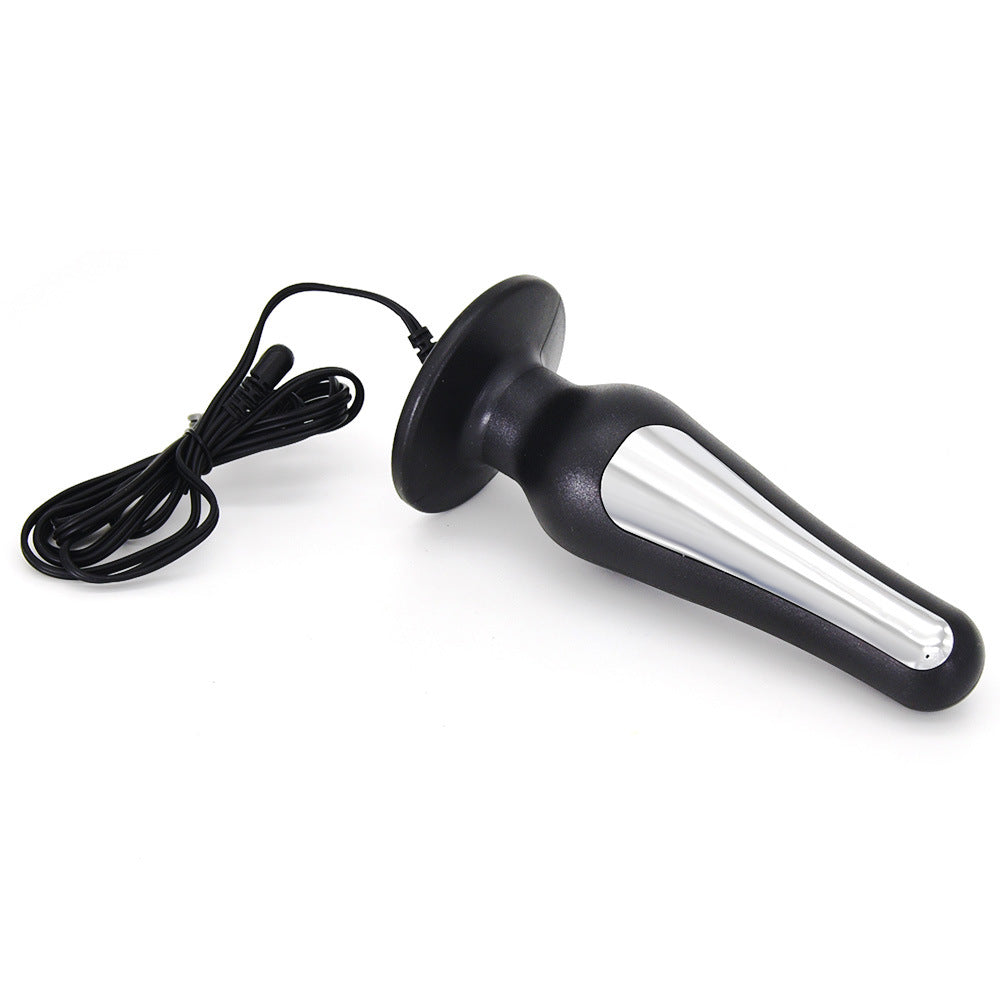 Medium-Sized Electroshock Accessory for Adult Wellness Black Plastic