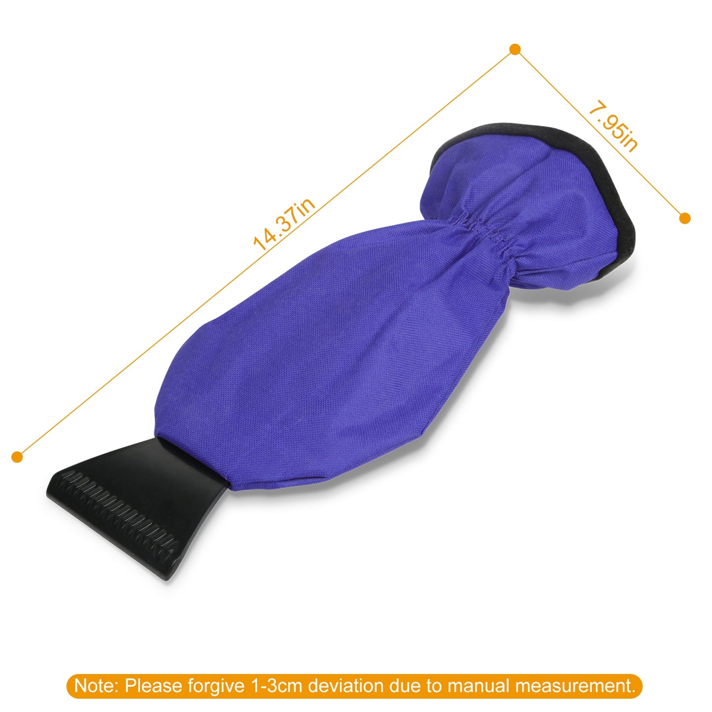 Ice Scraper Glove with Fleece Lining - Winter Car Accessory
