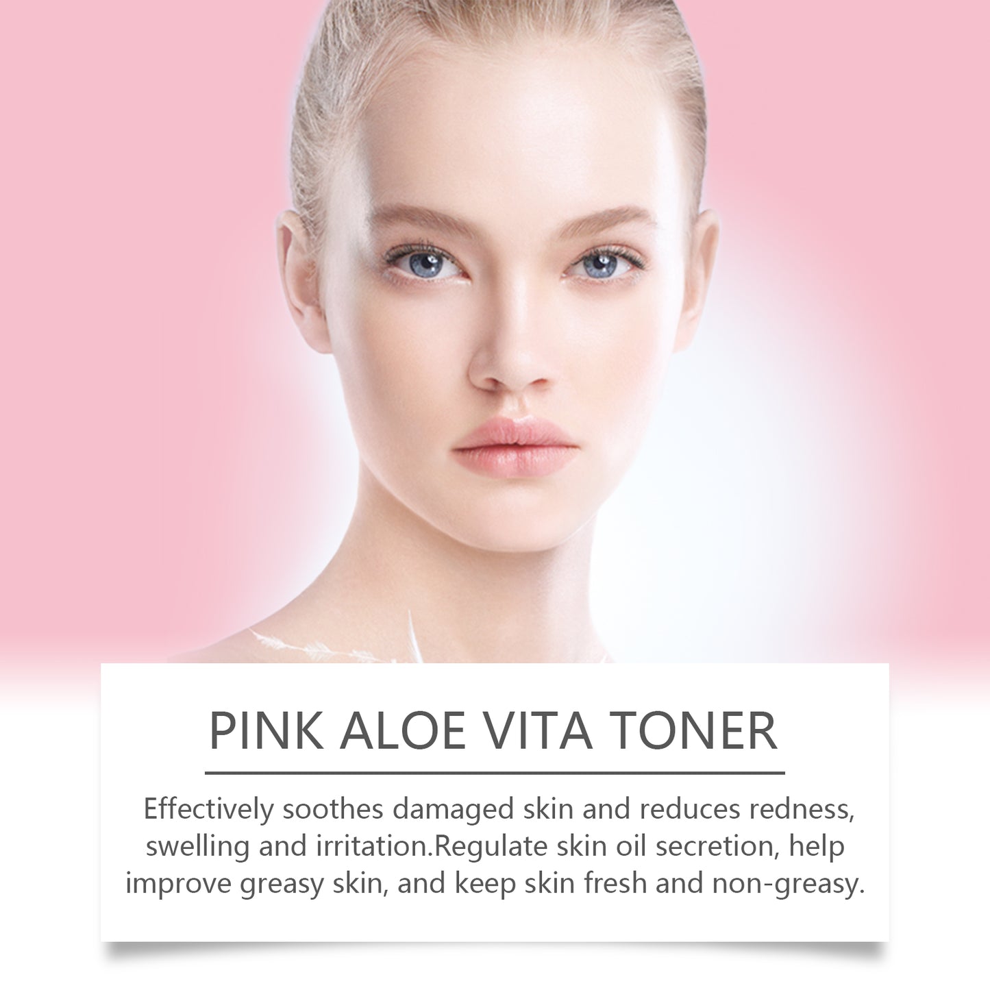 Aloe Vera Moisturizing Face Gel with Vitamin C & Tea Leaf Extract, 100ml