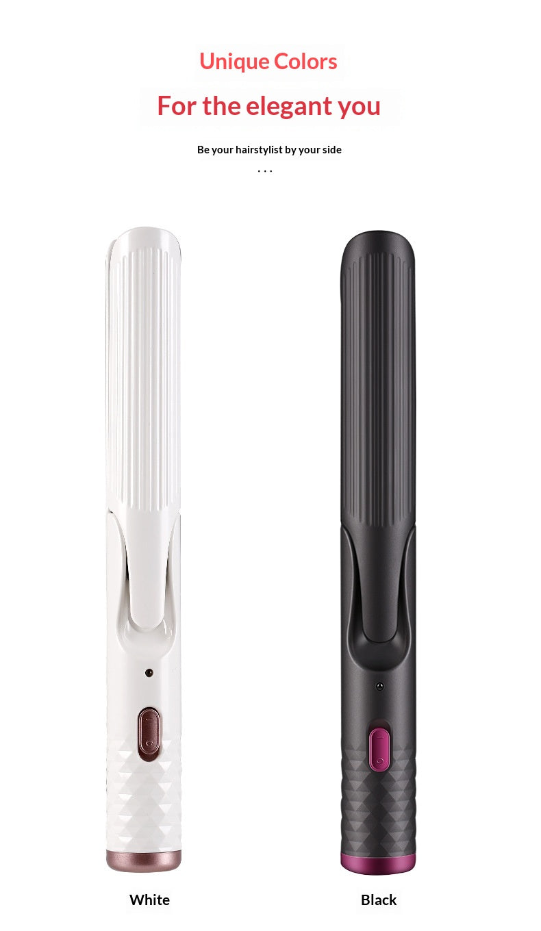 Mini Hair Straightening and Curling Iron - Dual Function Styling Tool