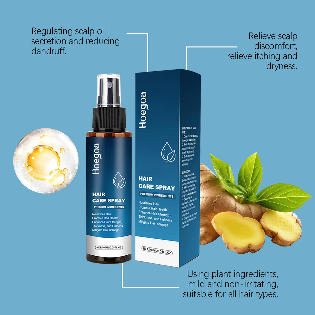 Hair Root Hydrating Spray - 100ml