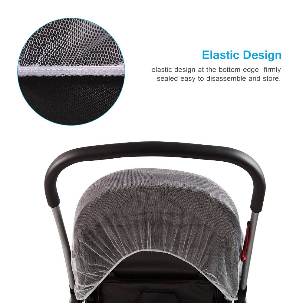 Lovely Baby Stroller Pushchair Mosquito Insect Net Safe Mesh Pram
