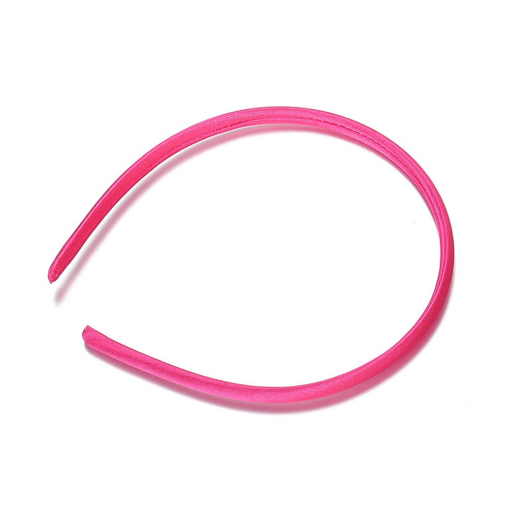 Color Headband DIY Cloth Ribbon Hair Accessories Set - 10 Pieces