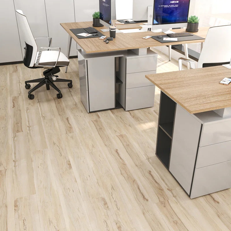 Self-Adhesive Vinyl Tile Flooring - Wood Grain, 30 Tiles